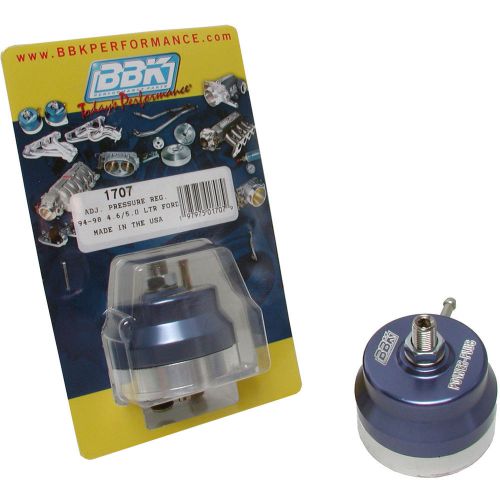 Bbk performance products 1707 billet adjustable fuel pressure regulator