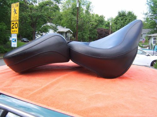 Harley davidson mustang seat softail springer fat boy heritage night train