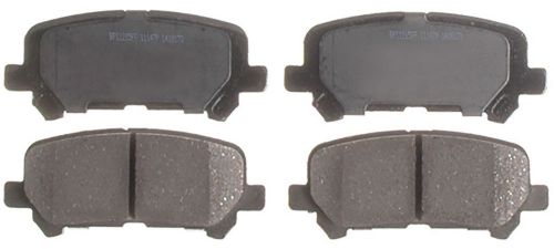 Disc brake pad-ceramic rear acdelco advantage 14d1281ch