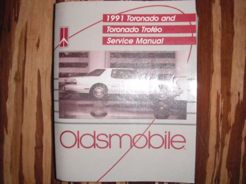 1991 oldsmobile toronado trofeo service shop repair manual oem factory