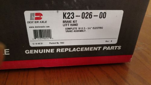Dexter brake kit k23-026-00