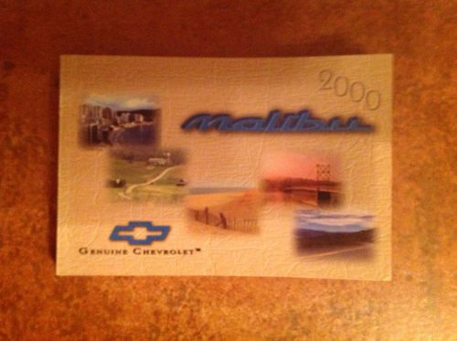 2000 chevrolet malibu owners manual