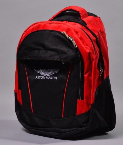 New aston martin black backpack bag