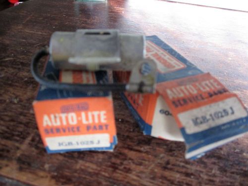 3 boxes vintage auto-lite ignition service part ijb-1025j condenser  nos
