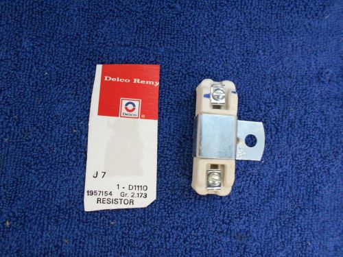 1955-67 chevy corvette  bel air  impala ignition ballast resistor  nos delco 816