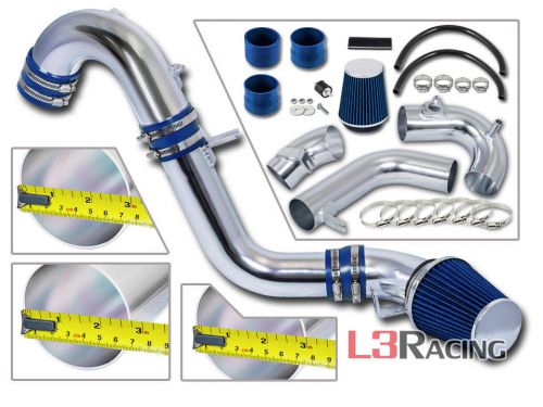 For 12-15 honda civic si 2.4l coupe cold induction air intake kit+ air filter