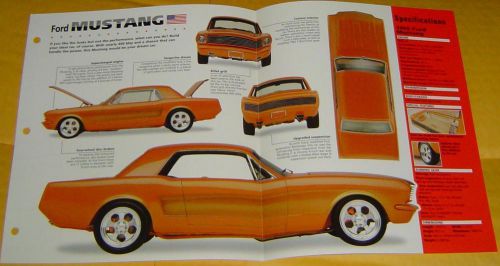 1966 ford mustang custom mod 4.6 liter 281 ci 392 hp imp info/specs/photo 15x9