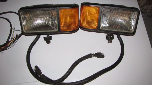 Fisher snow plow truck-lite lights