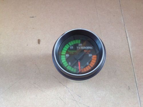 Turbopac stewart warner boost vac gauge vintage style buick turbo