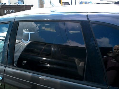 Driver left rear door glass deep tint sunscreen fits 01-10 pt cruiser 1653