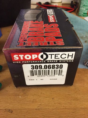 Stoptech street performance brake pads for bmw 3-series - x309.06830