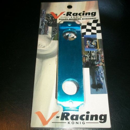 V-racing, v-racing battery tie down, v-racing vr6100b, blue battery tie down