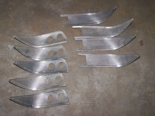 1957 chevy bel air dash trim multiple pieces nice used