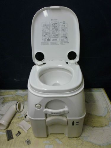 Dometic portable toilet white/grey