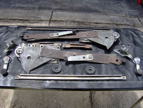 1969 thur 1982 corvette crank window set up