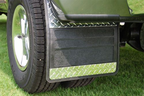 Owens products 86rf107d custom fit classic series dually rubber mudflaps