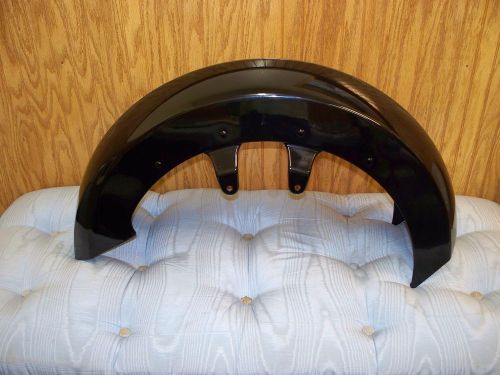 Front fender 7.25, black.  new but has dings, scratches, and scuffs.