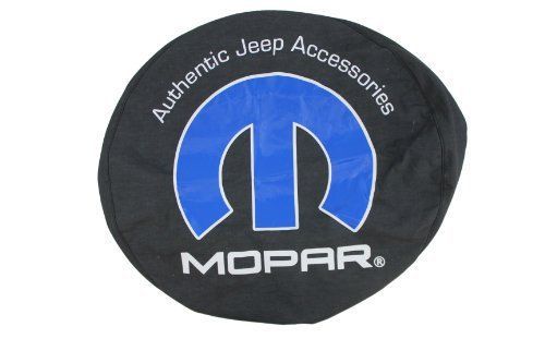 Mopar logo on black denim