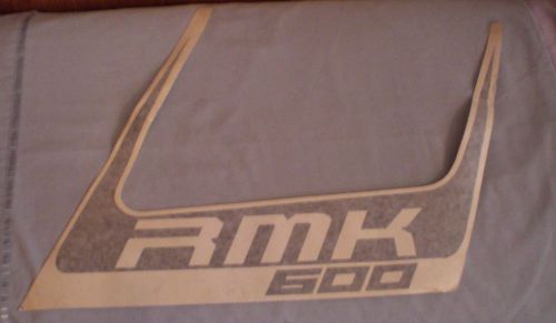 Polaris lh side-panel decal "rmk 600" 144/155 all options. p/n 7178082