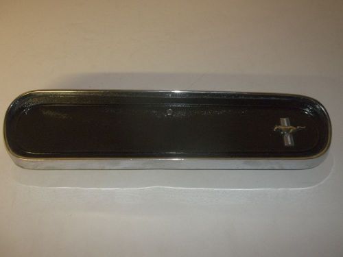 1965 1966 ford mustang glove box door with original emblem and new latch