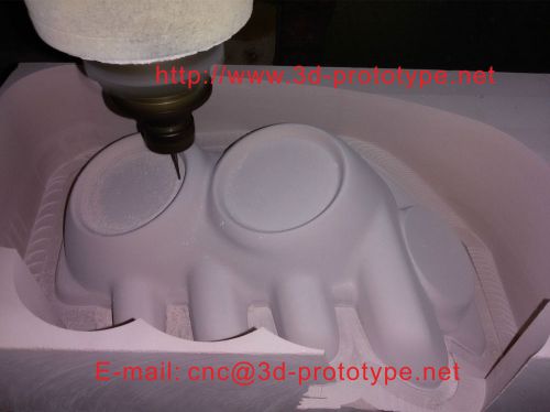 Custom cnc machining aluminium plastic resin precision prototype mould service