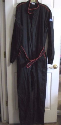 Black "sparco" racing suit/coveralls - size: xxlarge