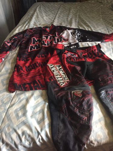 Metal mulisha mx jersey and pants