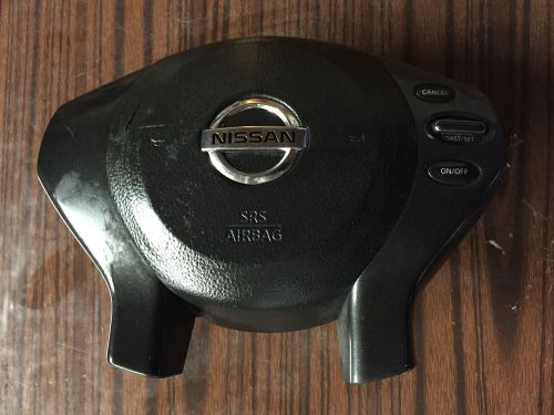 2007-2009 nissan altima driver wheel airbag black 07 08 09