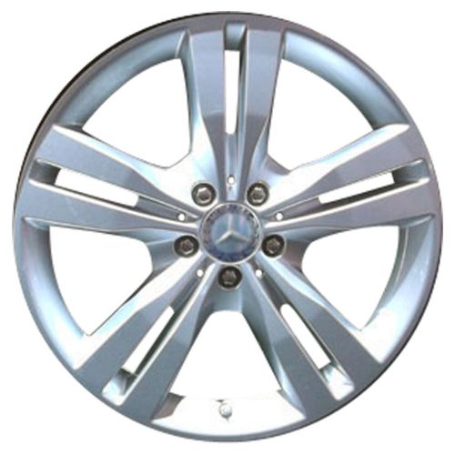 Oem reman 19x8 aluminum alloy wheel, rim bright silver full face painted - 85241