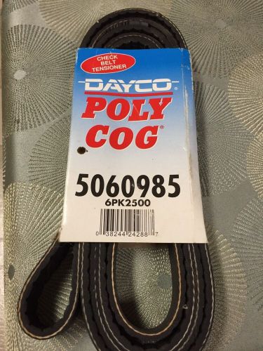 Dayco poly cog serpterine belt item5060985 6pk2500 038244242887