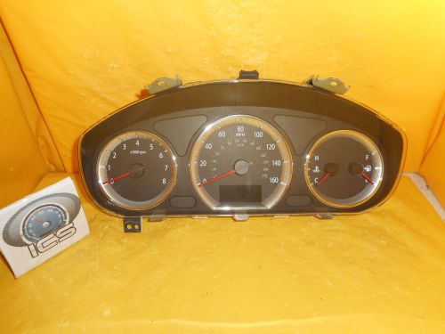 09 2010 sonata speedometer instrument cluster dash panel gauges 55,228