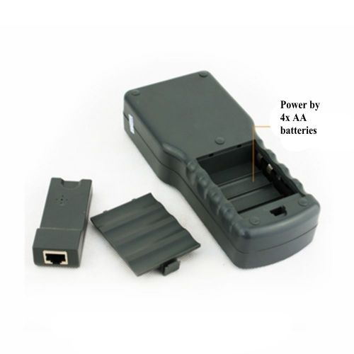 Cat5 rj45 network cable tester test meter sc8108 test line length aqqq-7656