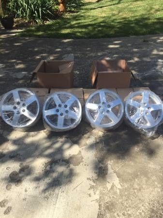 16&#034; inch pontiac/cobalt 5 lug rims