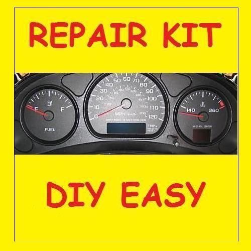 Gauge instrument cluster repair. easy diy kit stepper motors, tools instructions