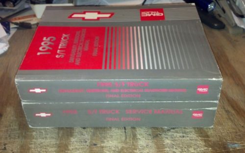 1995 chevrolet gmc s/t s trucks t trucks factory shop service repair manuals set