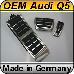 Oem audi q5 qs5 8r facelift dsg sport pedal with dead pedal (2009 - ) only lhd