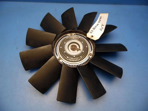98-03 bmw 5 series e39 525i oem radiator cooling fan clutch with blades 1 712 05