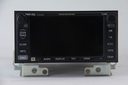 Toyota 4runner 03 04 navigation, gps, radio, jbl, audio 8612035241 oem 2003 2004