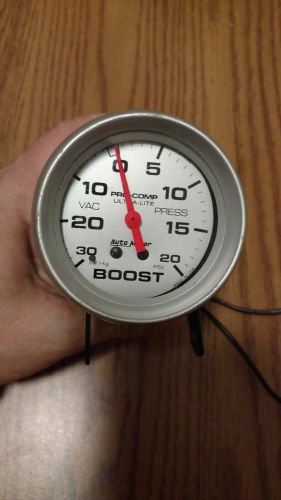 Autometer boost gauge, gauge, auto meter, racing