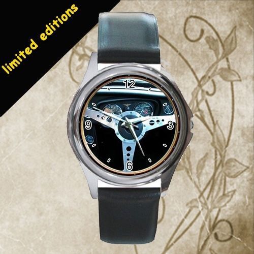 New!! mgb gt classic car steering limited editions leather watch