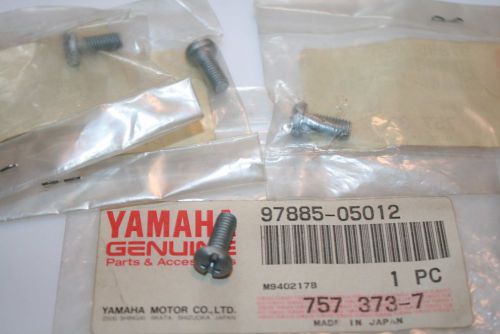 4 nos yamaha screws 97885-05012 1997-98 vmax 700 mm carburetor bracket