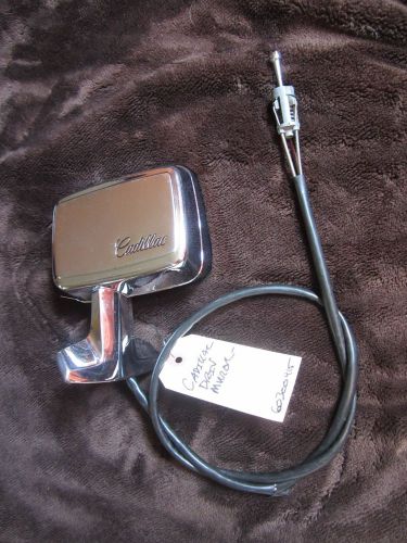 1971-76 cadillac driver&#039;s door mirror eldorado deville fleetwood - nice shape~