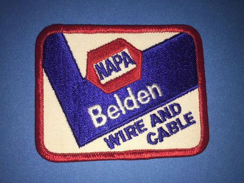 Napa belden wire and cable employee work shirt uniform patch 1826