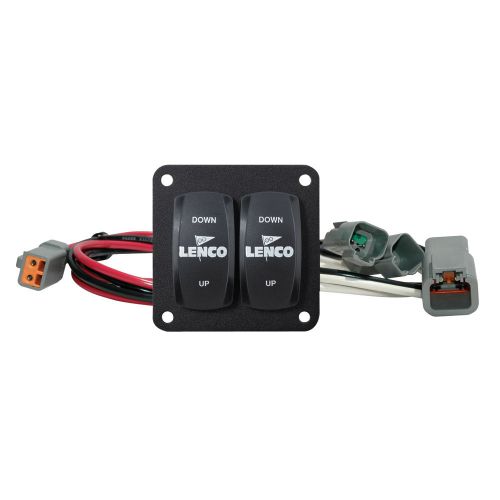 Lenco carling double rocker switch kit -10222-211d