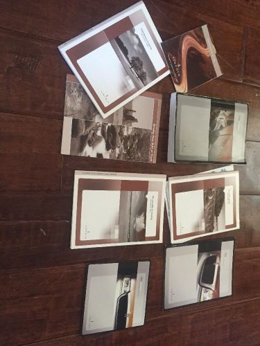 2004 lincoln aviator owner&#039;s manual set with case oem