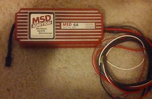 Msd 6a multiple spark discharge ignition system p/n 6200 never used