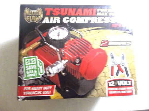 Master flow mf-1050 tsunami 12v high volume 150psi portable air compressor