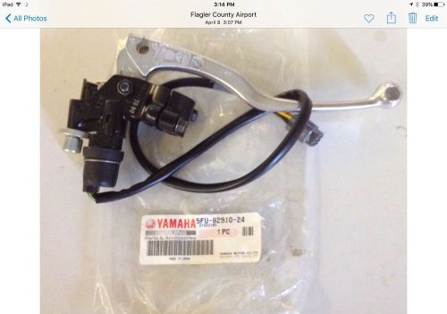 Yamaha lever holder assy yfm250 5fu-82910-24 new