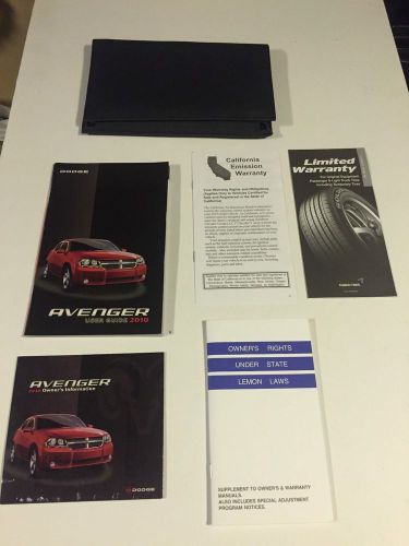2010 dodge avenger owners manual