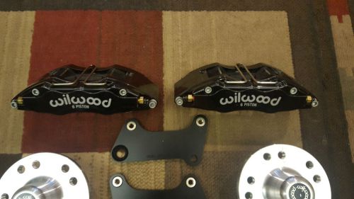 Wilwood 12&#034; brake kit gm a body forged dynapro 6 big brake kit 140-10510